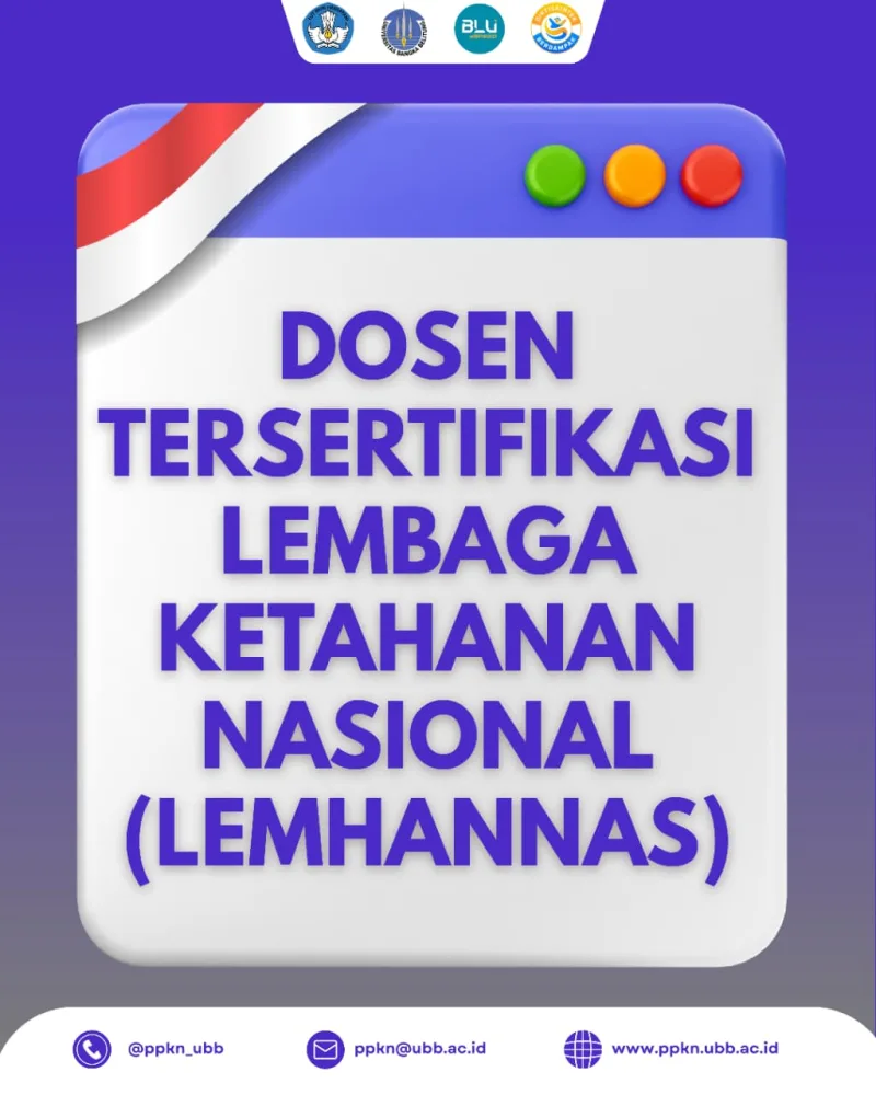 Dosen Tersertifikasi Lemhannas