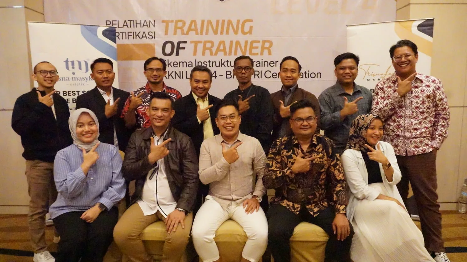 Jalani Pelatihan dan Ujian Training of Trainer KKNI Level 4, Dosen PPKn Tersertifikasi BNSP RI