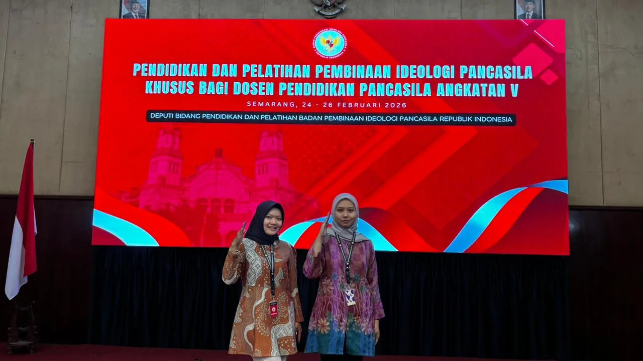 Dosen Program Studi PPKn UBB ikuti Diklat Pembinaan Ideologi Pancasila Angkatan V Tahun 2026
