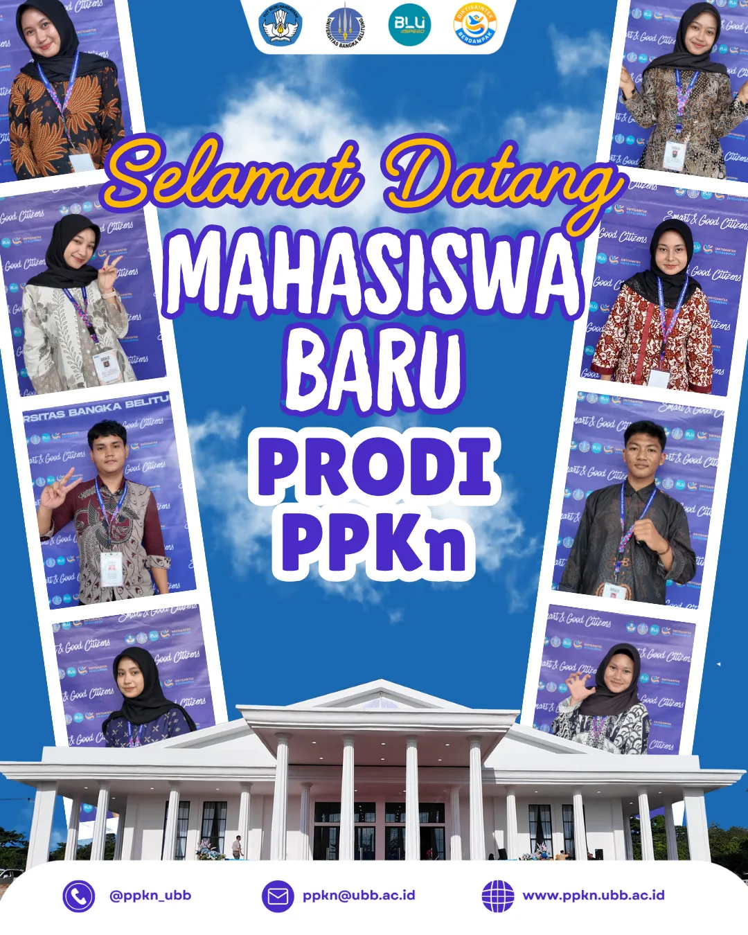 Selamat Datang Mahasiswa Baru Prodi PPKn UBB Angkatan 1 Tahun 2026